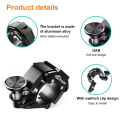 Stainless Bicycle Bell Ring MTB Cycling Horn Bike Bell Handlebar Crisp Sound Horn for Bicycle Safety Electric Bike Accessories. 