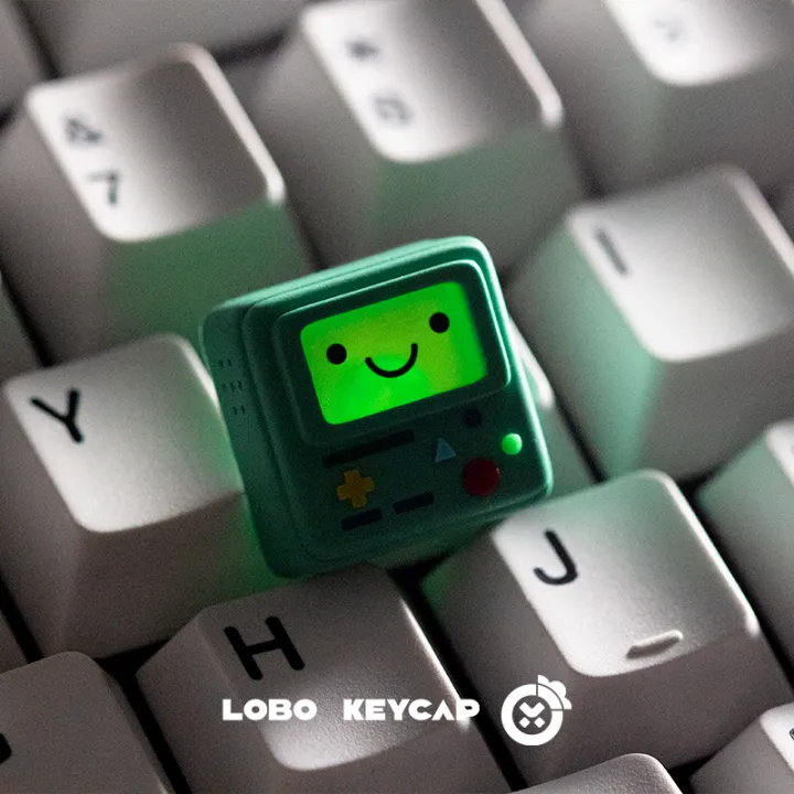 Adventure%20Time-Themed%20Bmo%20Light-Transmitting%20Mechanical%20Keyboard%20Attachment%20Keycap%20Single%20Personality%20Custom%20Creative%20Keycap%20Esc%20-%20Image%202