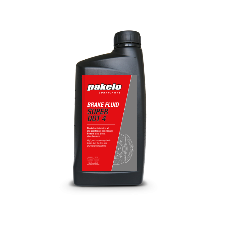 Brake Fluid Extra Dot 4 - DOT-3/DOT-4 - SAE JA1704 DOT 4 - 1 LT FULLY SYENTHETIC | Premium Brake Fluid | Made in Italy high performance Brake Fluid