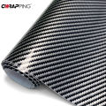 2D Carbon Fiber Car Glossy Stickers Vinyl Wrap Film Laptop Car Motorcycle Wrapping Covering Film Decorative for Car Accessories. 