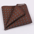 Men's Suit Pocket Scarf Chest Yanhui Dress Retro Printing British Simple Pattern Business Tie Wedding Decoration. 
