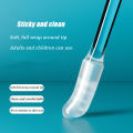 24pcs/box Disposable Sticky Ear Cleaning Swabs Stick Pick Reusable Ear Cleaner Soft Ear Wax Removal Earwax Remover For Adult Kid. 
