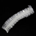 100pcs Disposable Earmuffs Waterproof Plastic Shower Cap Ear Protection Hair Dye Oil Bath Shower Salon Ear Protector. 