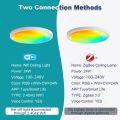 Tuya Wifi/Zigbee Ceiling Light RGBCW Led Ceiling Lamp Livingroom Home Decoration Smart Lamp For Smart Life APP Alexa  Home. 