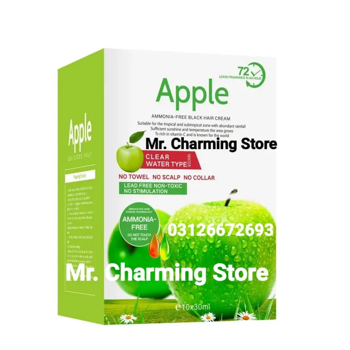 apple%20hair%20color%20shampoo%20sashay%20pack%2010*30ml%20-%20Image%204