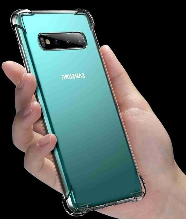Galaxy S10 Case Ultra Crystal Clear Shockproof Bumper Protective for Samsung Galaxy S10 Transparent Hybrid Design with Flexible