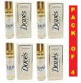 Original Dove's Perfume for Men and Women 6ml Pack of 4 Roll On Attar Oil. 