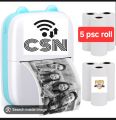 Csn Mini Printer Paper Thermal 5 Roll packed For Mini Printer POS, ,Receipt, Original. 