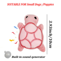 Dog Toy Mini Turtle Plush Chew Toy for Puppies Teething Relief Interactive Bite Resistant Dog Toy Dental Health Safe Fun Play.