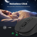 Bluetooth 5.2 Mouse 2.4G Wireless Mouse Rechargeable Dual Mode Gaming Mouse Silent Mouse 1600 DPI Mice For PC Laptop MacBook Pro.