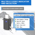 USB-C Qualcomm AptX-Adaptive Bluetooth 5.2 Transmitter for PC/Mac/PS5, Dual Connection Audio Dongle Adapter. 