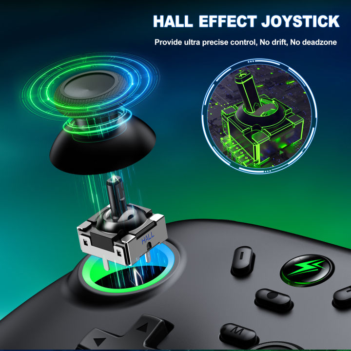 BEBONCOOL%20Wireless%20Switch%202%20Controller%20For%20Switch%20OLED/LITE/Android/IOS%20with%20Hall%20Effect%20Joystick%20PC%20Pro%20Gamepads%20-%20Image%204