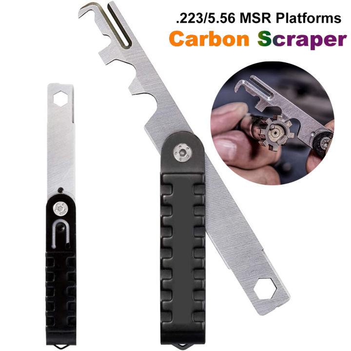 For AR 15 AR-15 M4 BCG Carbon Removal Tool Bolt Cleaning Kit M16 Rifle Scraper .223/5.56 AVAR15S Gun Accessories