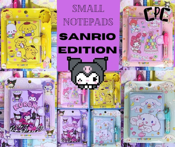 Cute small notepad sanrio edition