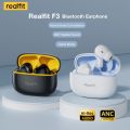 Realfit F3 ANC Active Noice Cancellation Bluetooth Earphones ENC Call HIFI Stereo Superb Bass Wireless Earbuds Sport Gaming. 