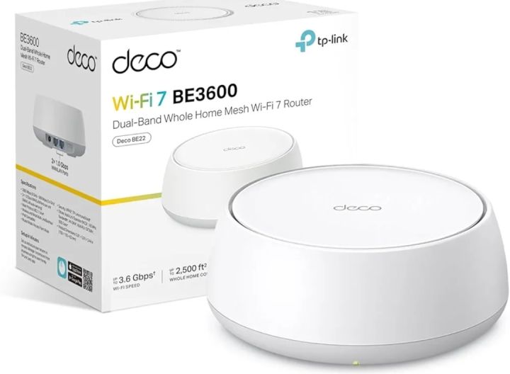 WiFi 7 Deco BE22 BE3600 Router