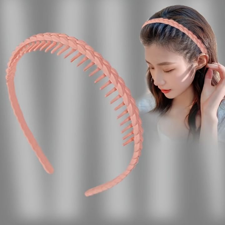 New%20Style%20Toothed%20Anti-slip%20Hair%20Band%20for%20Women%20Hair%20Pressing%20Card%20Hair%20Bundle%20Hair%20Braid%20Plastic%20Special%20for%20Washing%20Face%20-%20Image%206