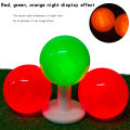 1 Pcs LED Golf Ball For Night Practice Durable Super Long Time Bright Golf Balls Red Green Orange Outdoor For Park Ball. 