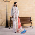 Sana Safinaz - Unstitched Fabric Muzlin Winter'24 Vol-3 M243-023B-3CQ- 3 PIECE Dress for women. 