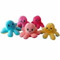 Double Side Mood Change Octopus 0.5 Feet Riverside Plush Toy Teddy Bear Unique Gift. 