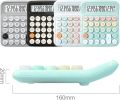 12 Digits INS Korean Dopamine Color Candy Style Calculator Large Display Mechanical Round Button calculator CITI.ZEV CT-013. 