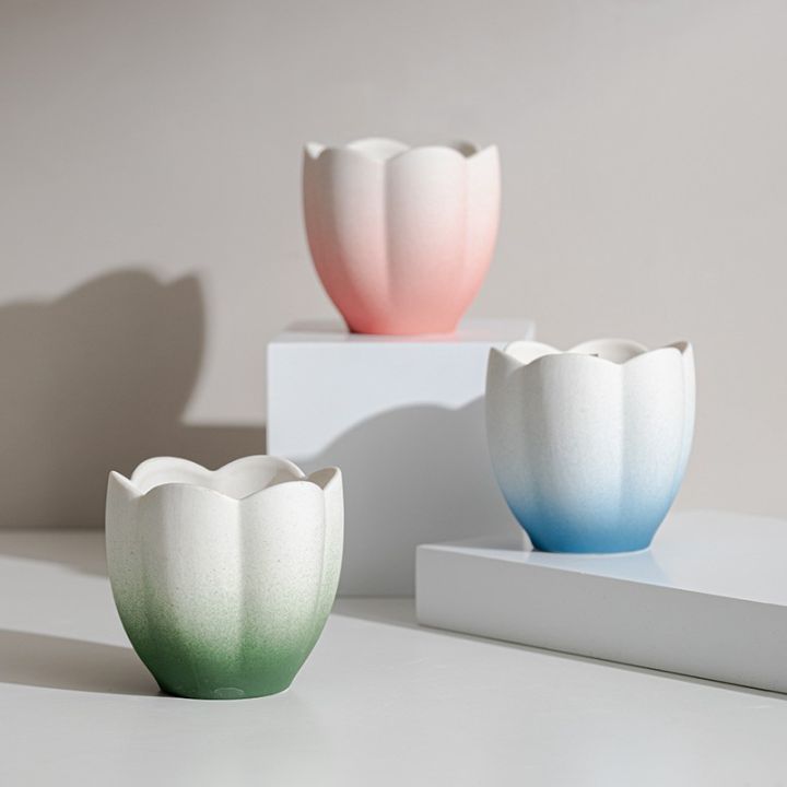 DIY Flower Shaped Silicone Mold Gypsum Dropping Candle Mold Home Decoration Gift Aromatherapy Candle Stand Mold