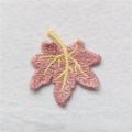 20Pcs 6cm Maple Leaf Flower Embroidery Appliques Handmade DIY Sewing Supplies Patches Headwear Clothing Decoration Whohlesale. 