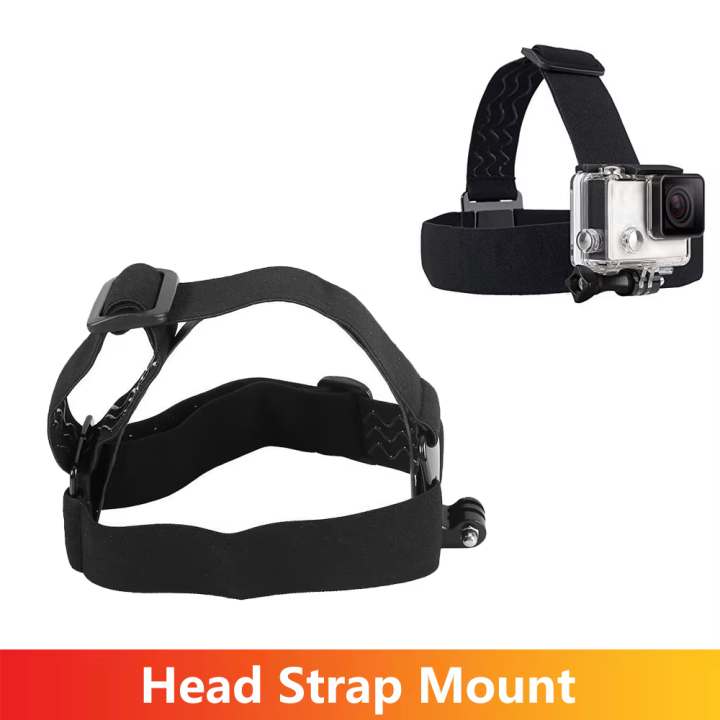 Head Strap Mount Belt Holder For  Hero 13 12 11 10 9 8 7 6 5 AKASO SJCAM SJ4000 insta360  Osmo Action Camera Accessories
