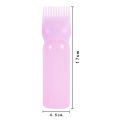 Barber Dyeing Bottle Shampoo Oil Applicator Brush Scalp Treament Applicator Bottle Salon Home DIY Hair Coloring Styling Tools. 