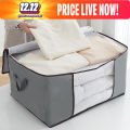 Large Capacity Quilt & Blanket Storage Bag - Winter Clothes Organizer. 