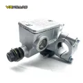 UNIVERSAL Motorcycle Brake pump Front Wheel Cylinder Disc Brake Hydraulic Pump Assy Motorbike Up Pump Level 125cc silver. 