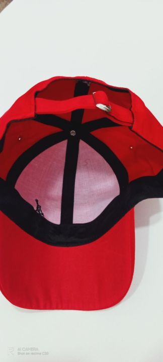 Quality%20jordan%20logo%20red%20colour%20ajestable%20cap%20-%20Image%203