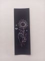 Black aesthetic bookmarks - Pack of 4. 