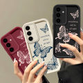 Butterfly Case For Samsung Galaxy S24 S23 S22 Ultra S21 S20 FE A14 A34 A15 A35 A52 A53 A54 5G Shockproof Silicone Soft Cover. 