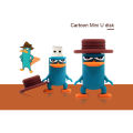 Cute Cartoon Tree Man Flash Drive 64GB 32GB Platypus Pen Drive 2.0 Memory Stick 4GB 8GB 16GB 32GB U Disk. 