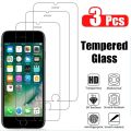 3Pcs Tempered Glass For iPhone 6 6S 7 8 Plus SE 2022 Protective Glass Screen Protector For iPhone SE 2020.