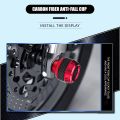 Universal Motorcycle Anti-fall Cup Aluminum Alloy Motorcycle Front Fork Cover Anti-collision Wheel Protector Modified Accessorie. 