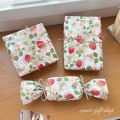 10/20pcs Strawberry Pattern Tissue Paper  Wrapping Paper Party Birthday Decoration Paper DIY Flower Wrapping Paper. 