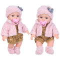 30cm Reborn Doll Can Be Washed, Soft 12inch Baby Doll Limb Movable and Clothes Detachable, Children's Toy Gift. 