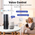 MANHOT 16A WiFi Smart EU Plug PD20W/25W Fast Charge Smart Plug 2 in 1 Socket Smart Dual Outlet  Work With Tuya Alexa  Home. 