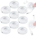 1/3pcs Portable Round Cable Winder Storage Box Multifunctional Data Cord Container Home Office USB Charger Stand Wire Management.