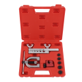 1SET Brake Hose Flaring Tool Kit Copper Tube Pipe Flaring Tool with Tubing Cutter for Copper, Aluminum, Brake Line, Brass Tubing. 