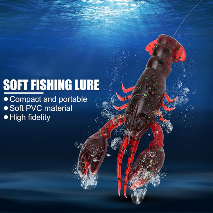 20pcs%20Crawfish%20Artificial%20Bait%20Shrimp%20Lobster%20Claw%20Lure%20For%20Bass%20Trout%20Pike%20Salmon%20Soft%20PVC%20Fishing%20Lures%20Swimbait%205.5cm/2.3g%20-%20Image%203