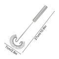 Stainless Steel Spiral Whisk Efficient Egg Beater & Mixer Heavy Duty Wire Whisk For Cooking Baking, Blending Sauces, Cream. 