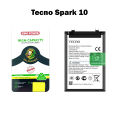 BL-49TX Batter capacity 5000mAh Replacement for Tecno Spark 10. 