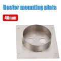 40MM/60MM Air Diesel Heater Mounting Plate, Stainless Steel Heater Mounting Plate Heater For Eberspacher Webasto Car. 