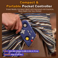 IINE Pocket Gamepad for Switch 2/1 Steam Deck Phone Car Portable Retro Controller Hall Effect Joystick NS Version.