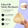 Women Triangle Nipple Cover Sticker Boost Inserts Bra Lift Up Bra Pads Adhesive Cup Chest Patch Breast Invisible Bra Bikini Pad. 