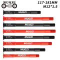 MUQZI Bike Thru Axle M12 x P1.5 117-181L Hub Shaft 12x100 12x142 12x148 MTB Road Bicycle Front Rear Fork Thru Axle Skewers. 