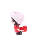 Couple Cute Ornaments for Car, Car Decoration Cute Cartoon Couples Action, Cartoon Car Dashboard Decorations, Cute Lovely Kiss C. 